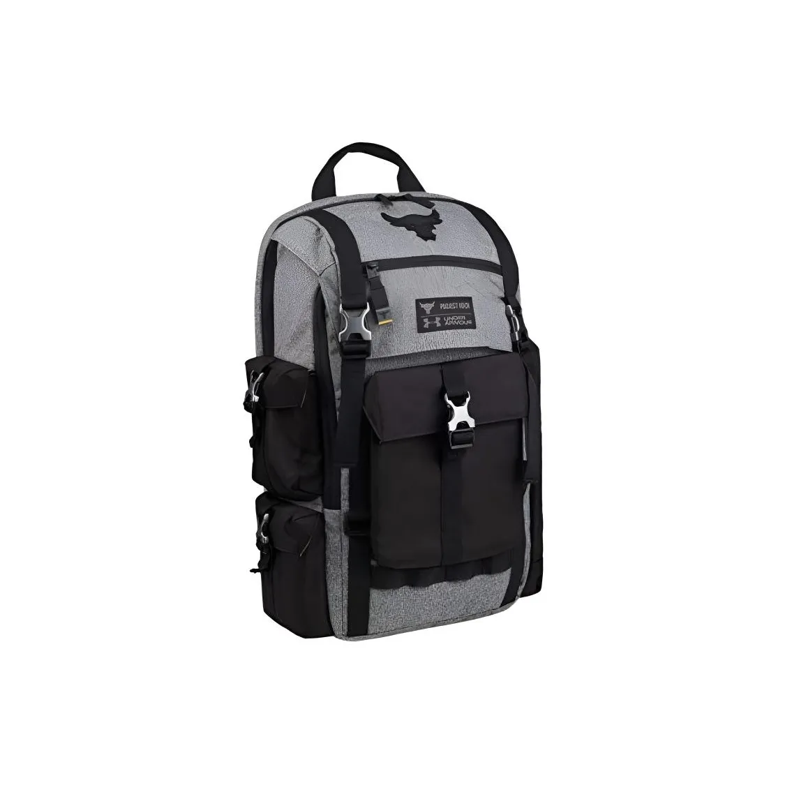 Under Armour Project Rock Полиэстер Рюкзак Унисекс Серый