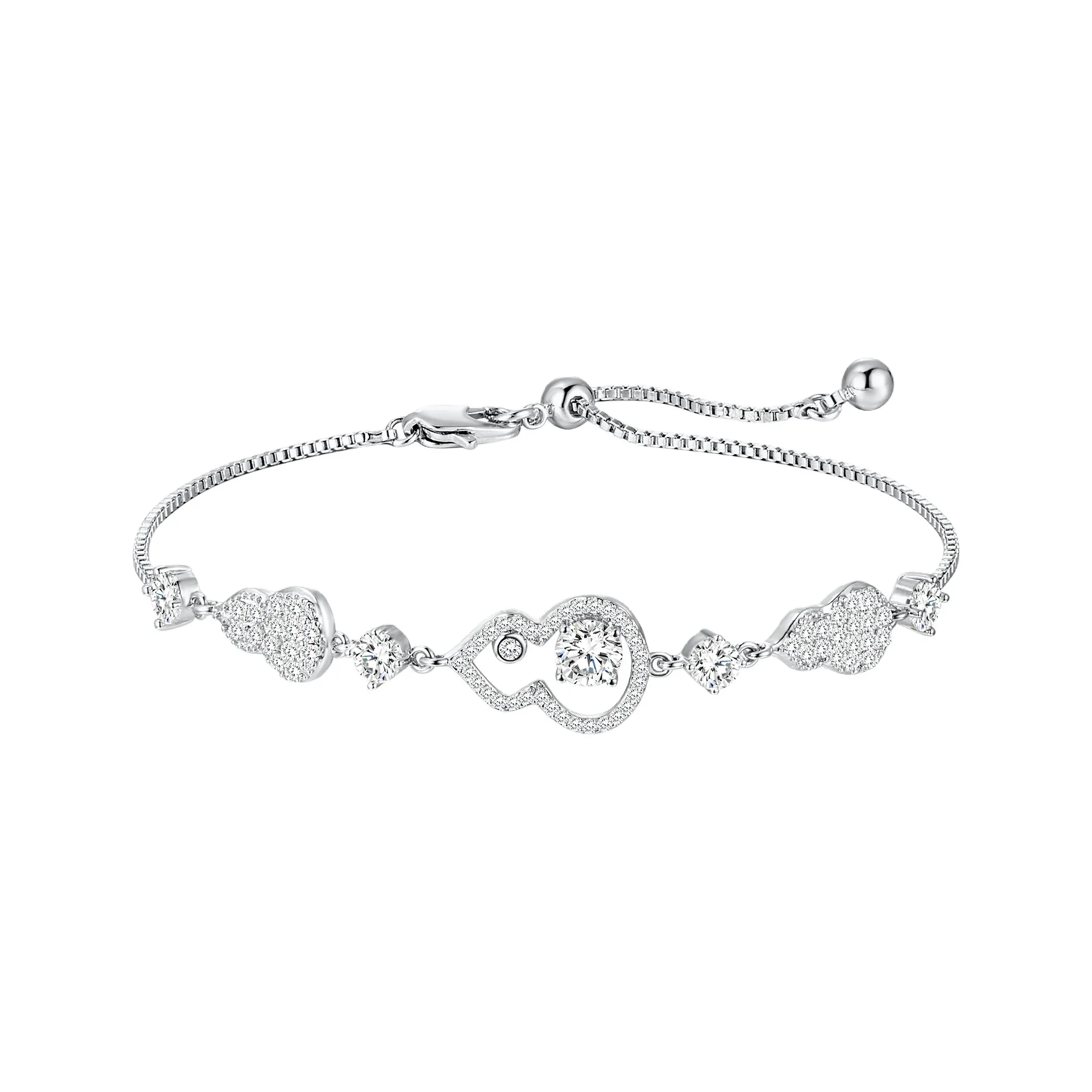 ZEGL Браслеты с синтетическим кубическим цирконием Женские