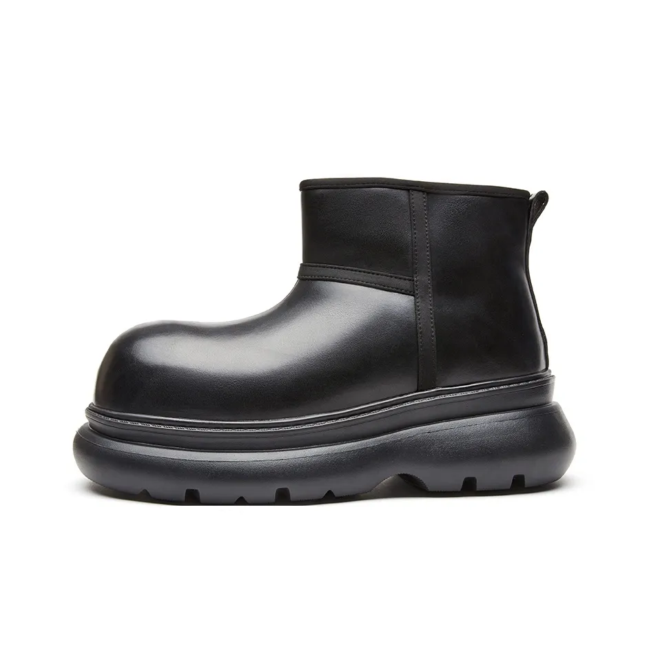 Motorized Population С наполнителем Утепленная обувь Короткий Сноубутсы Мужской Черный