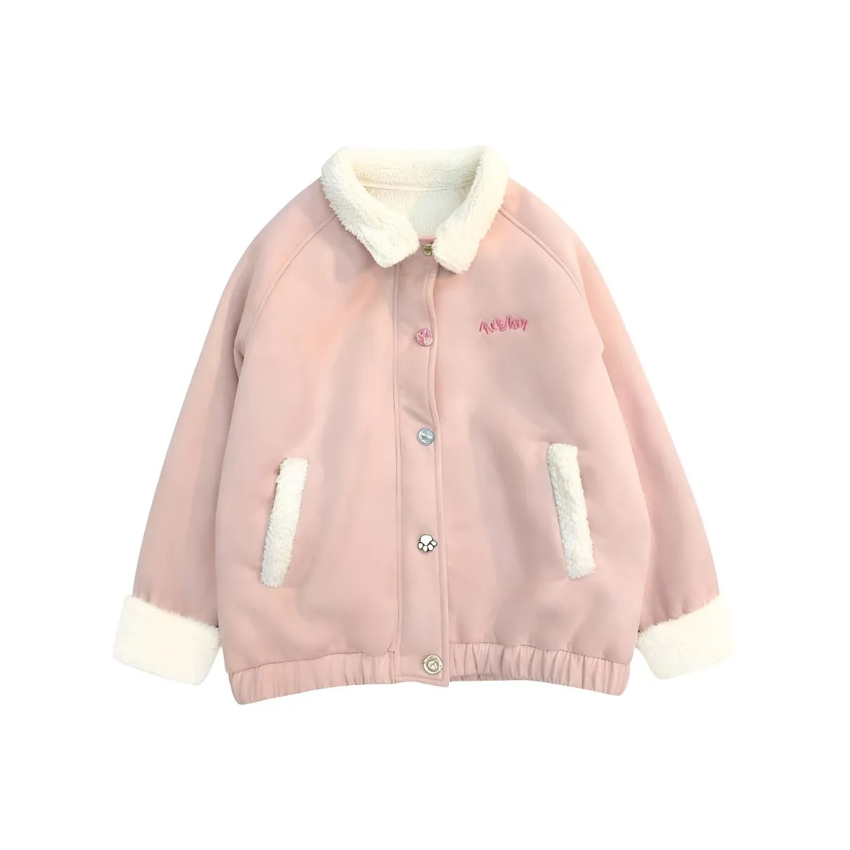 BIFH Розовый Женский пуховик