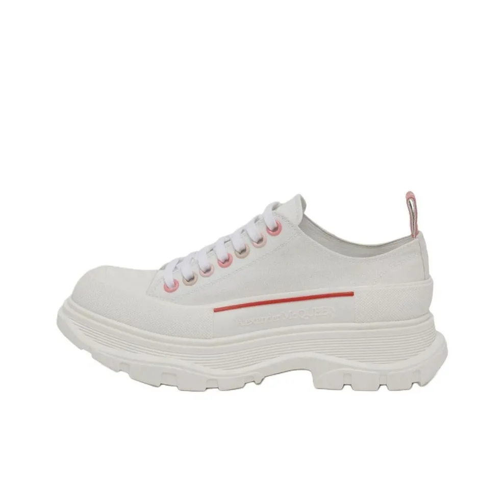 Alexander McQueen Tread Slick Casual Shoes Women's Low Top White