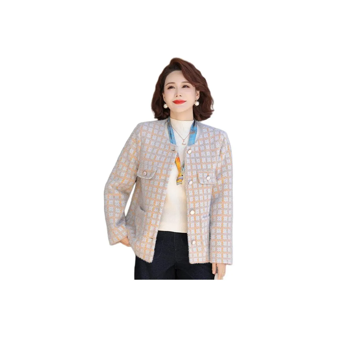 The Temptation Of The Muse Cropped Coat Women's