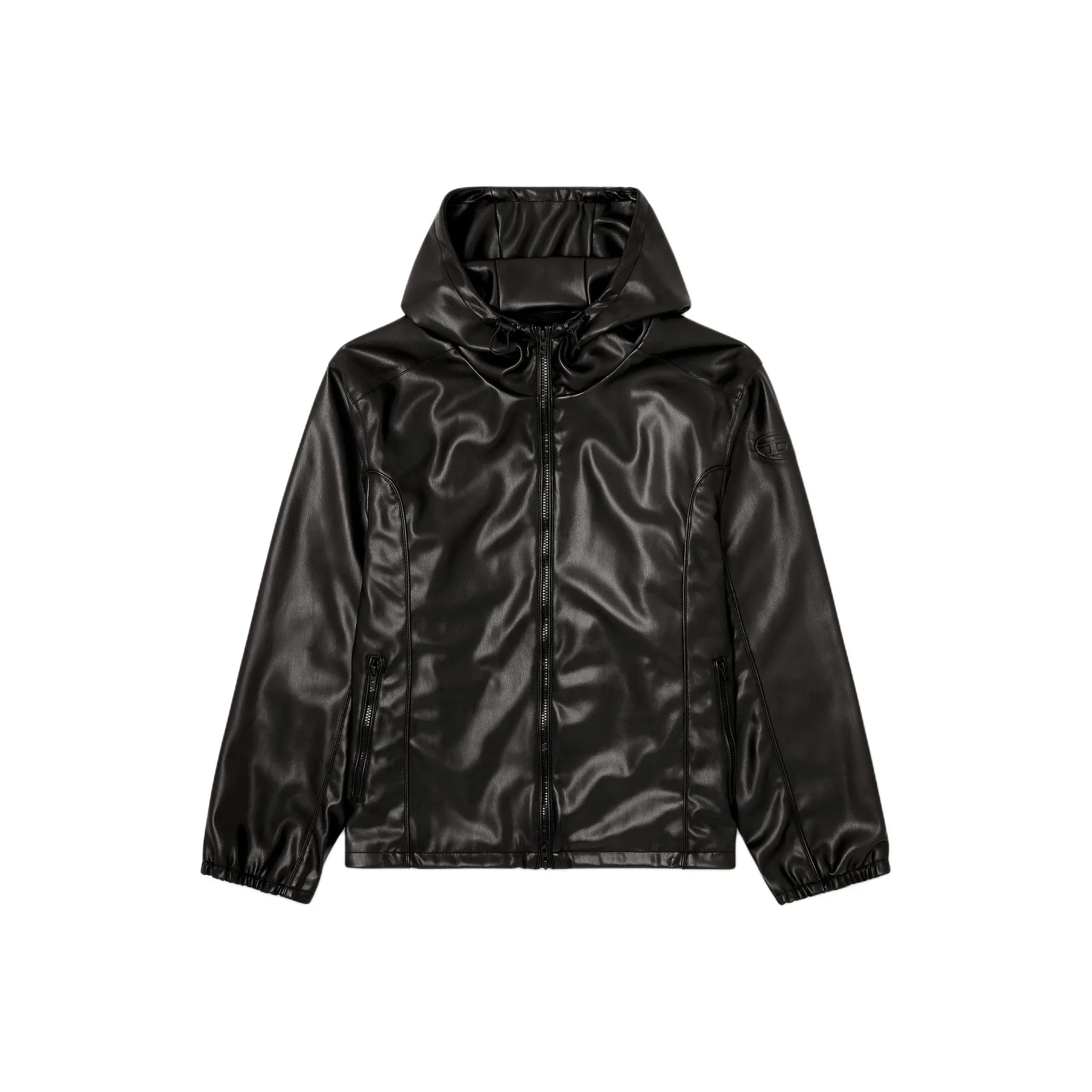 DIESEL Мужские черные куртки