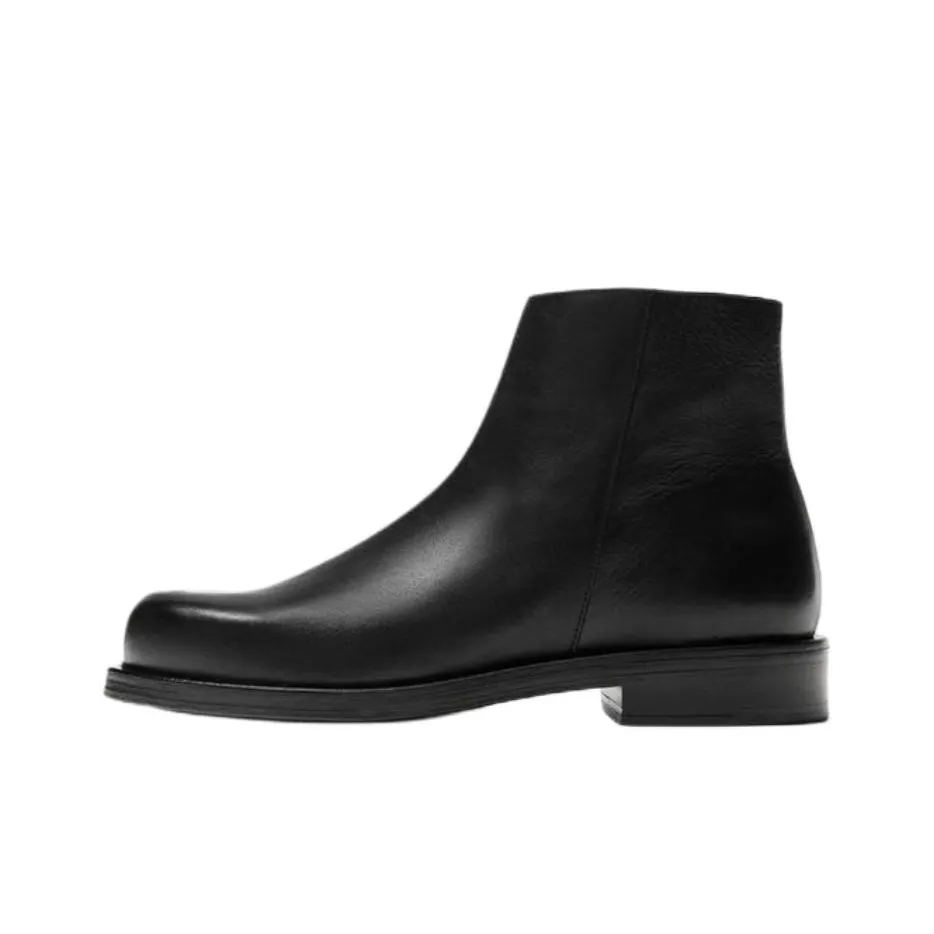 ZARA Ограниченная серия ботинок черного цвета для мужчин