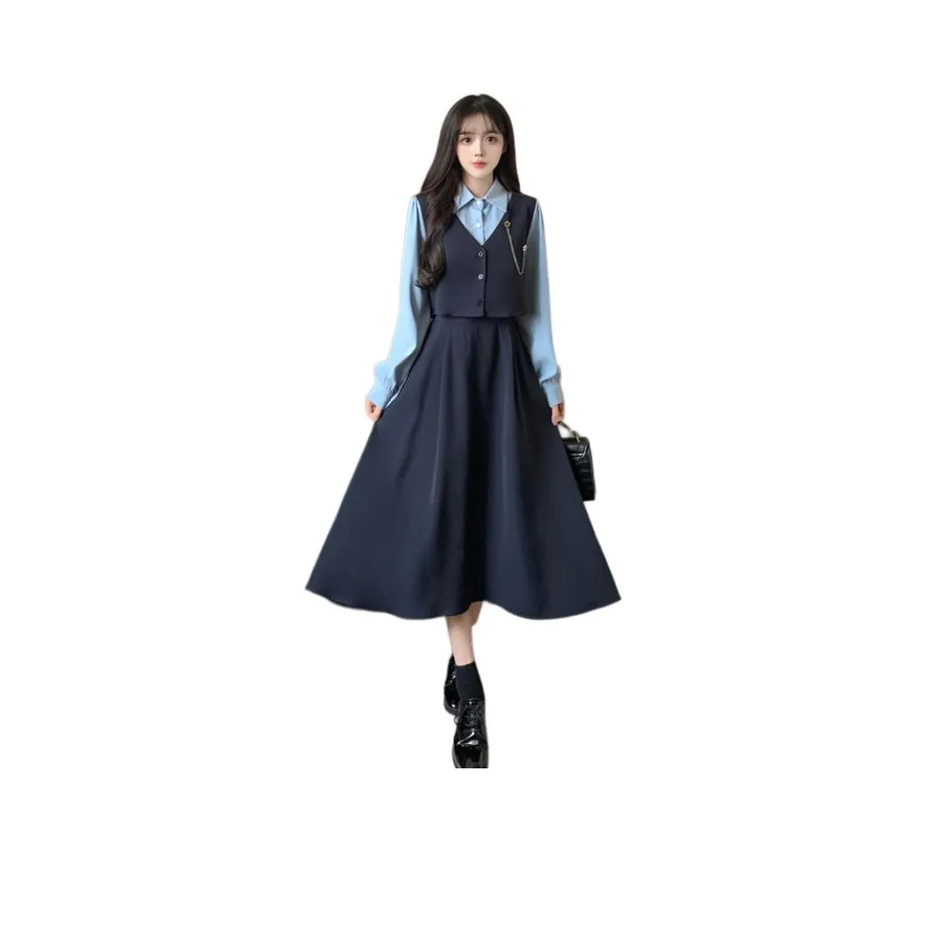 Amyway Длинное платье с длинными рукавами женское