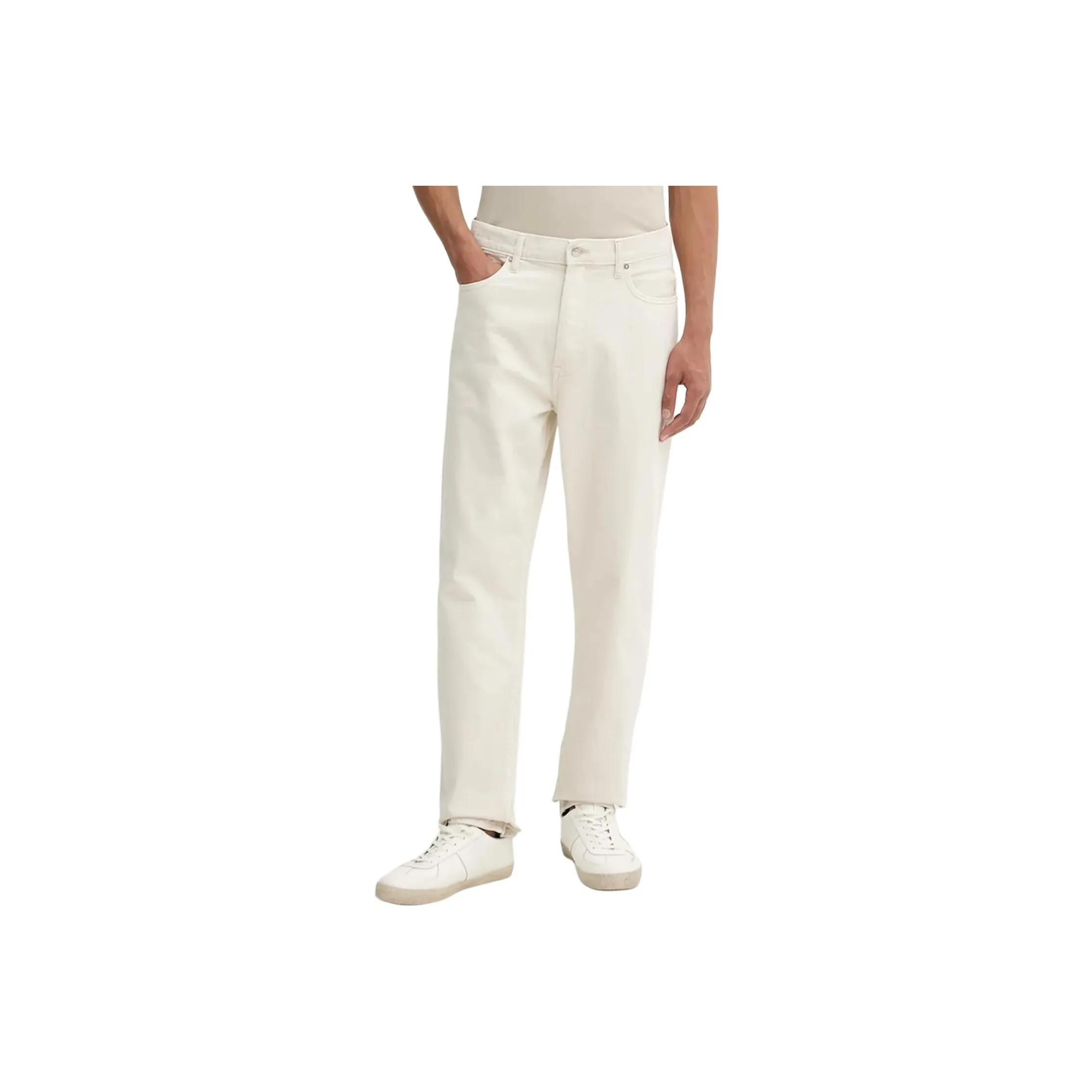 Calvin Klein White R6 Men's Jeans