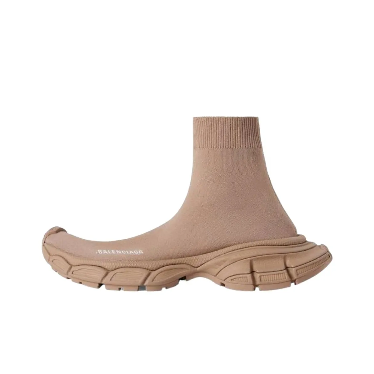 Balenciaga 3XL Chunky Sneakers Women's High Top Khaki