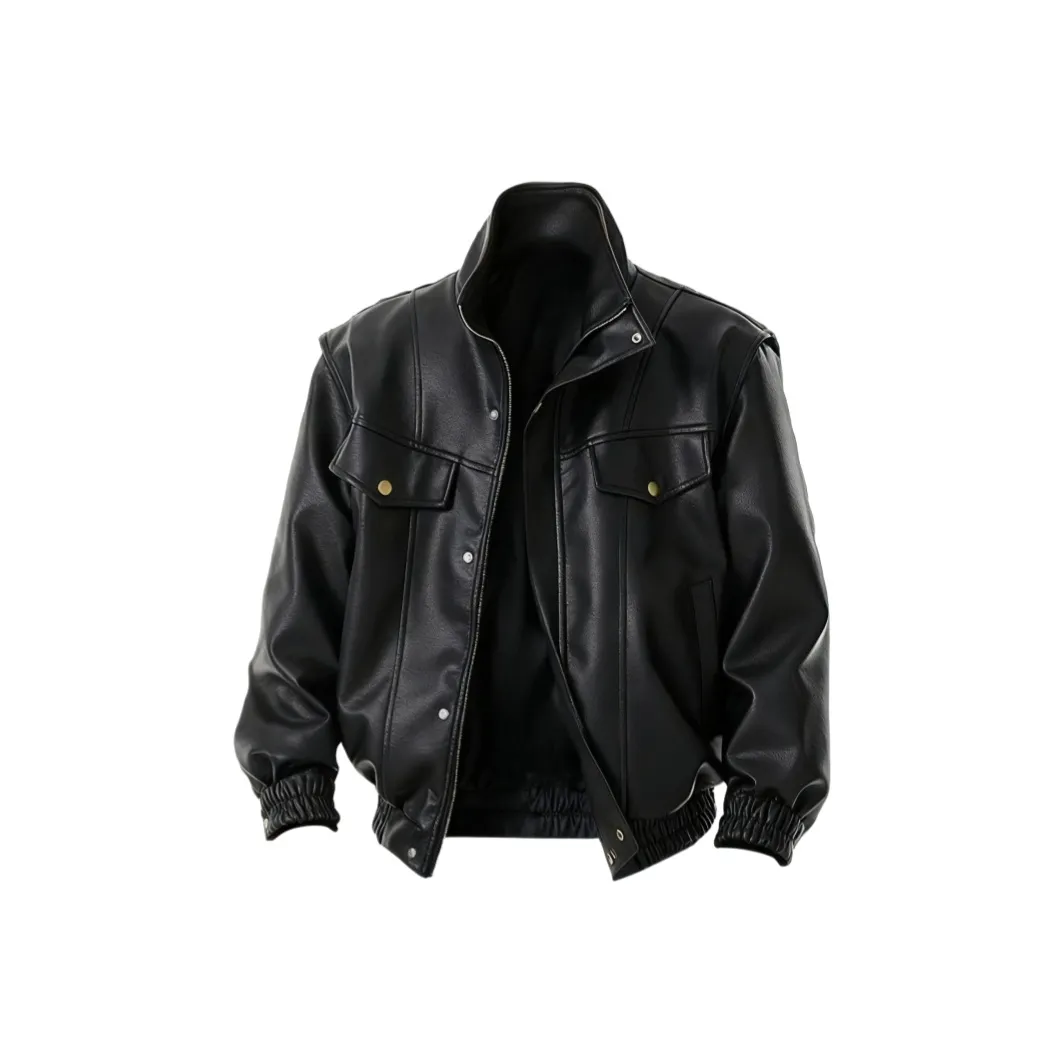 BANKONGSHAN Кожа Куртка Унисекс