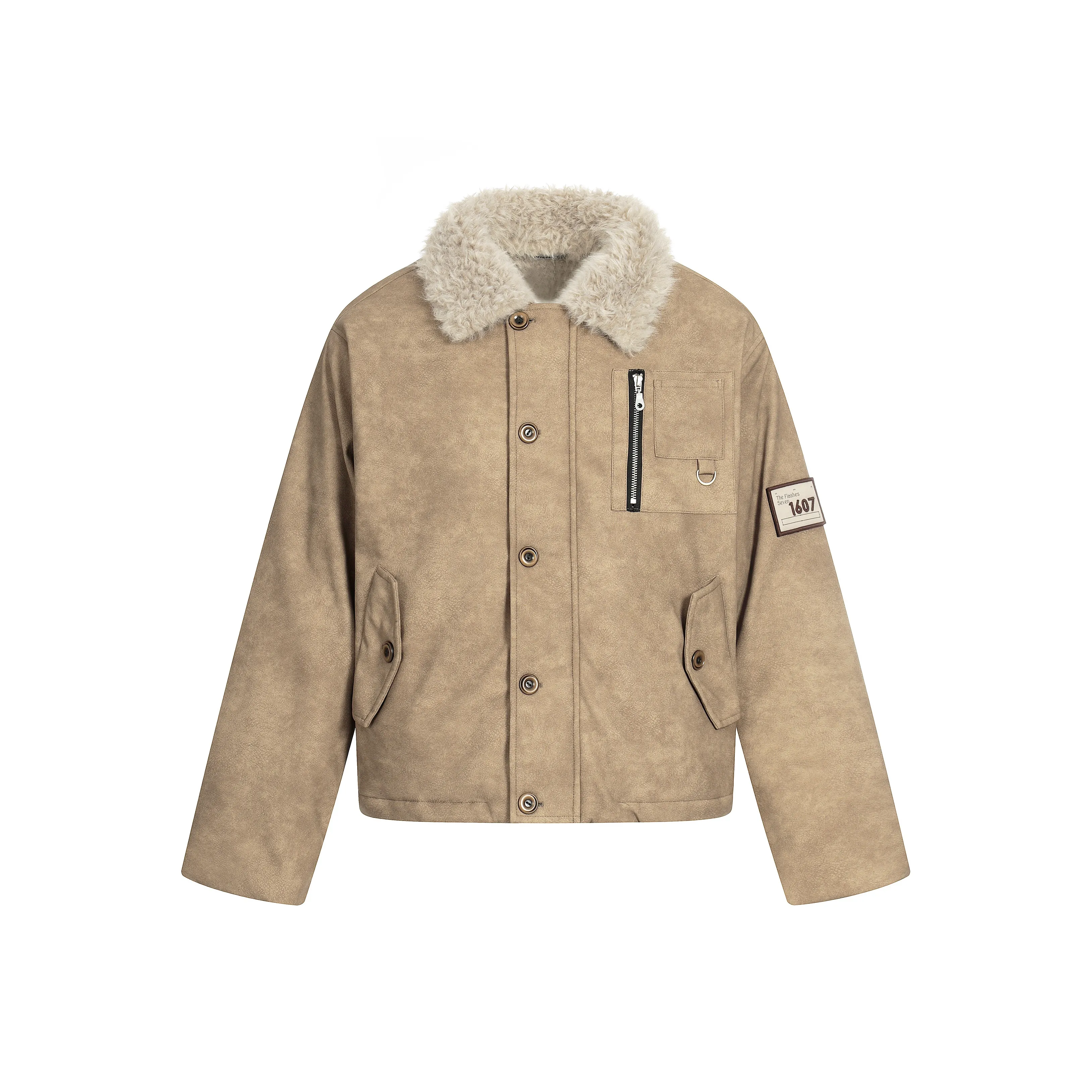 HIPHOPPUNKS Кофе Мужские Куртки