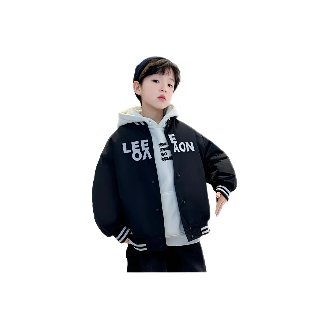 ZHIO Черные школьные бейсбольные жилеты