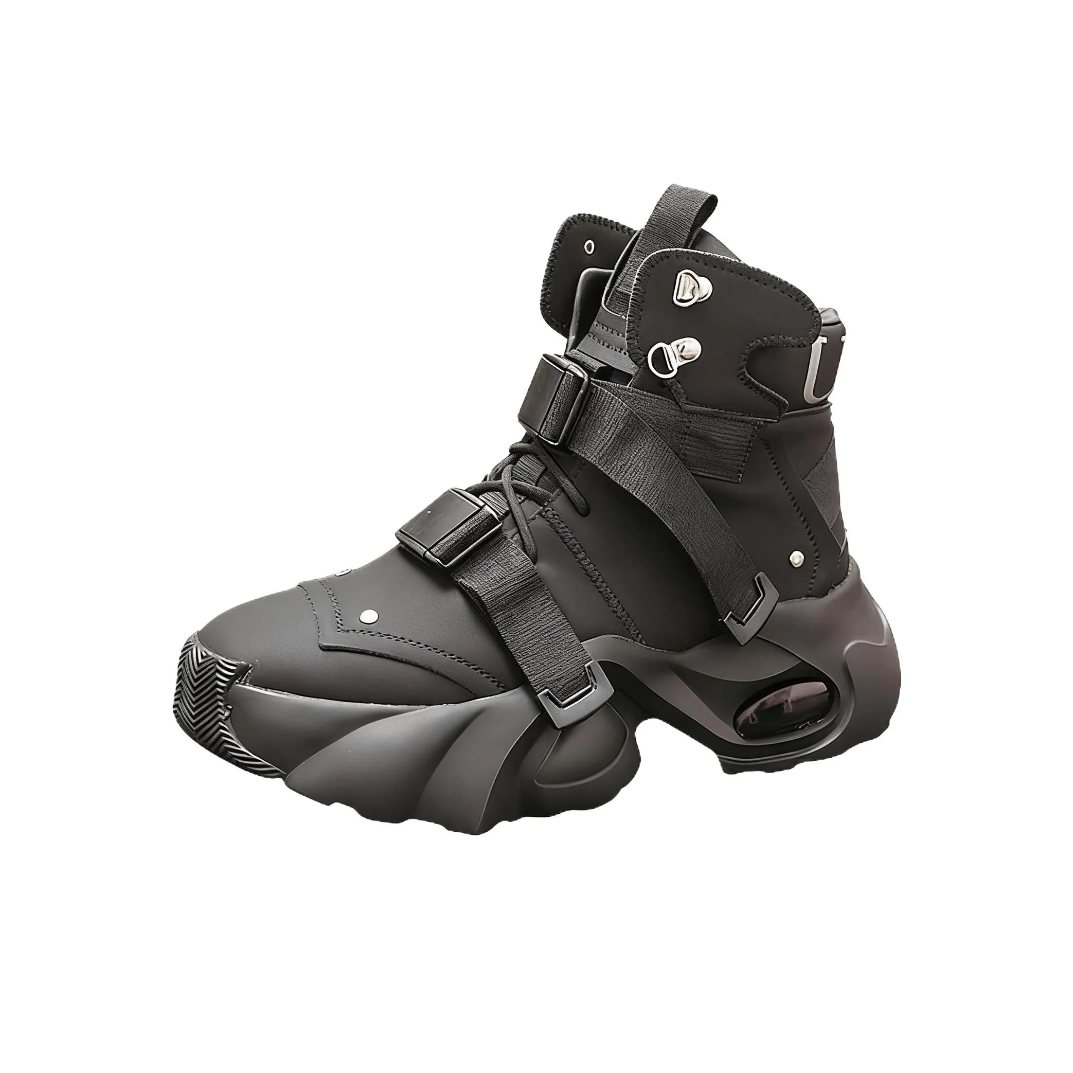 SENJIALUO Короткий Мартин Ботинок с грубым каблуком Мужской