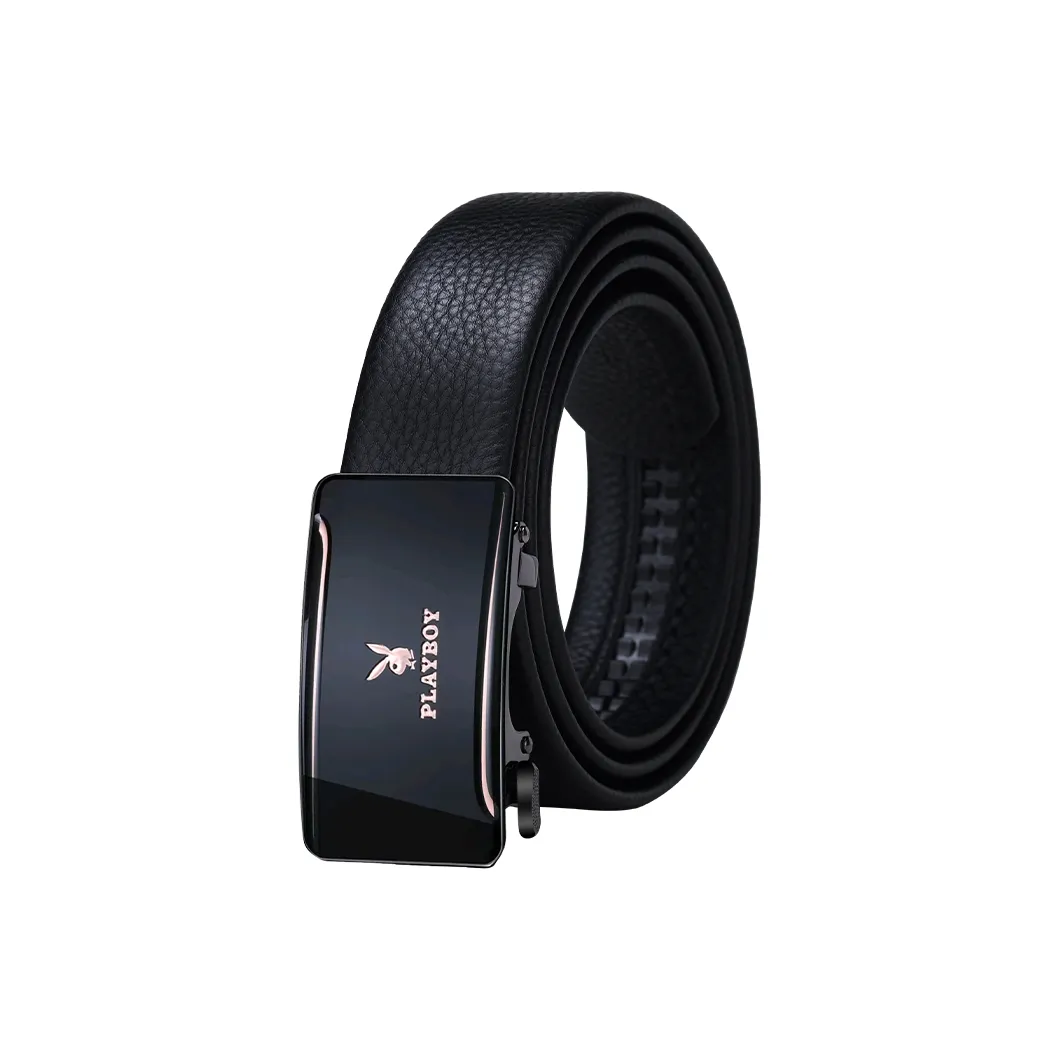 Playboy Ремни из натуральной коровьей кожи мужские 3,5 см