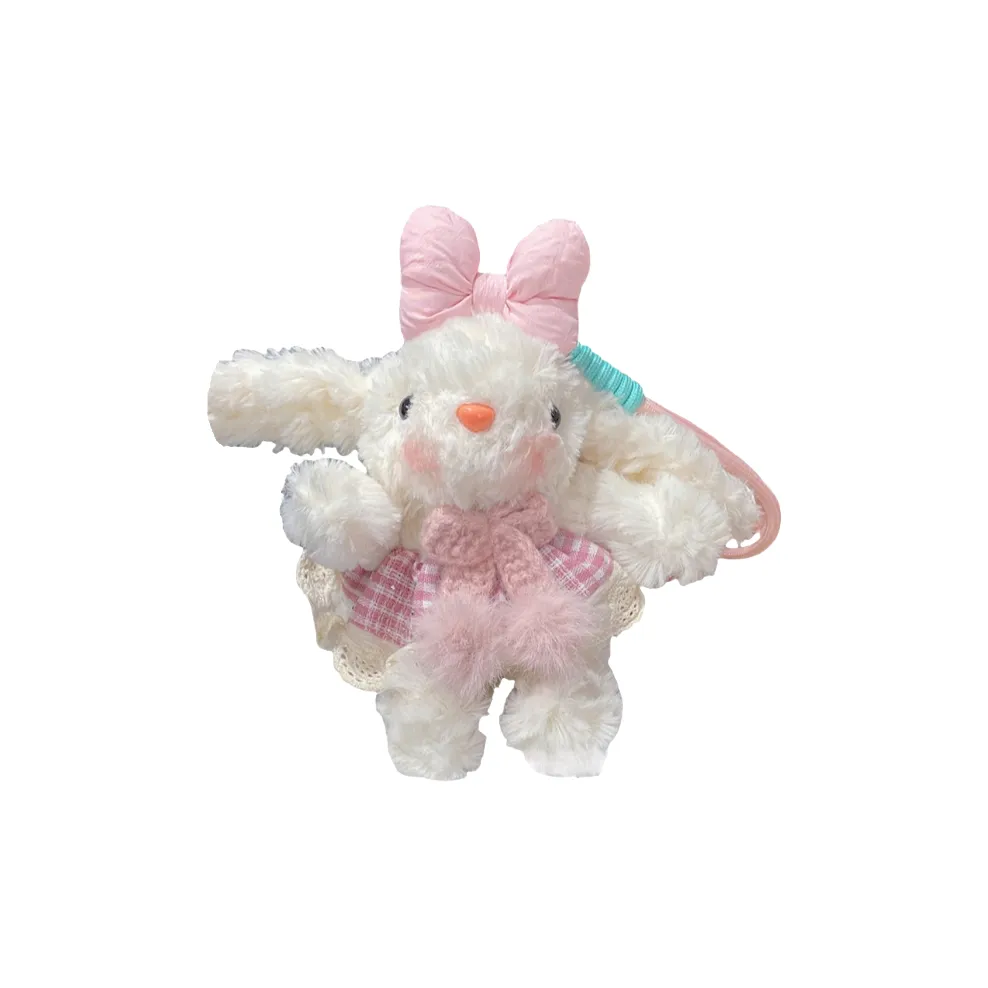 MENGXIAOZAI Платье принцессы с ушками плюшевая подвеска размер 15 см 18 см рекомендуемая высота