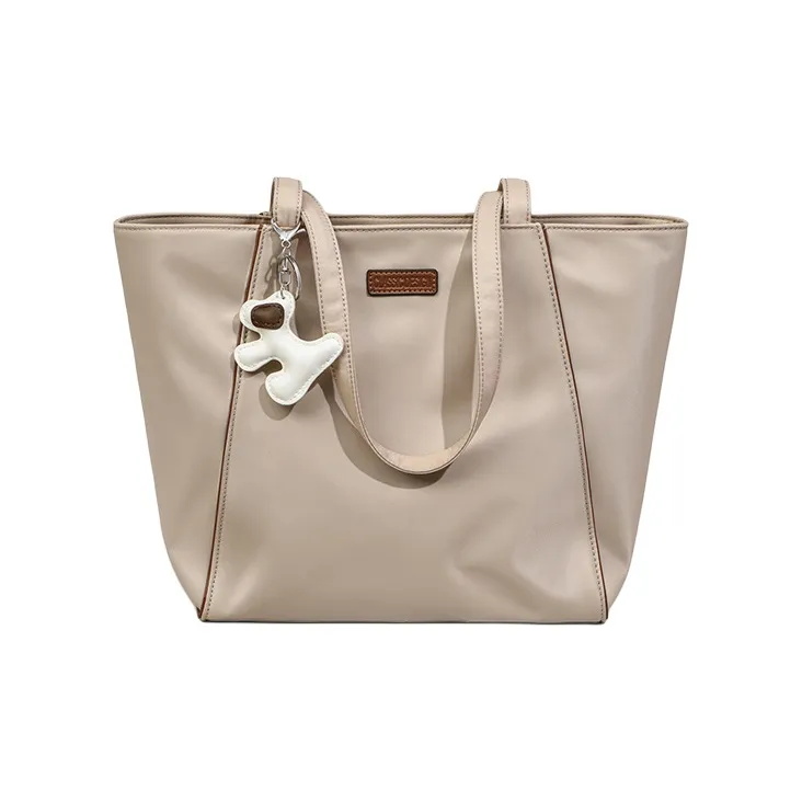 Younger Song Ткань Сумка через плечо Стандартная Женская Абрикос