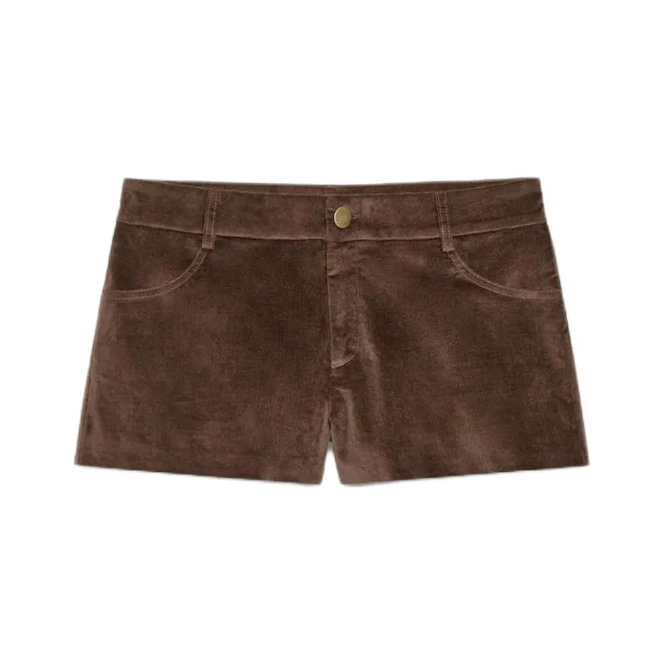 ZARA Коричневые Повседневные Шорты для Женщин