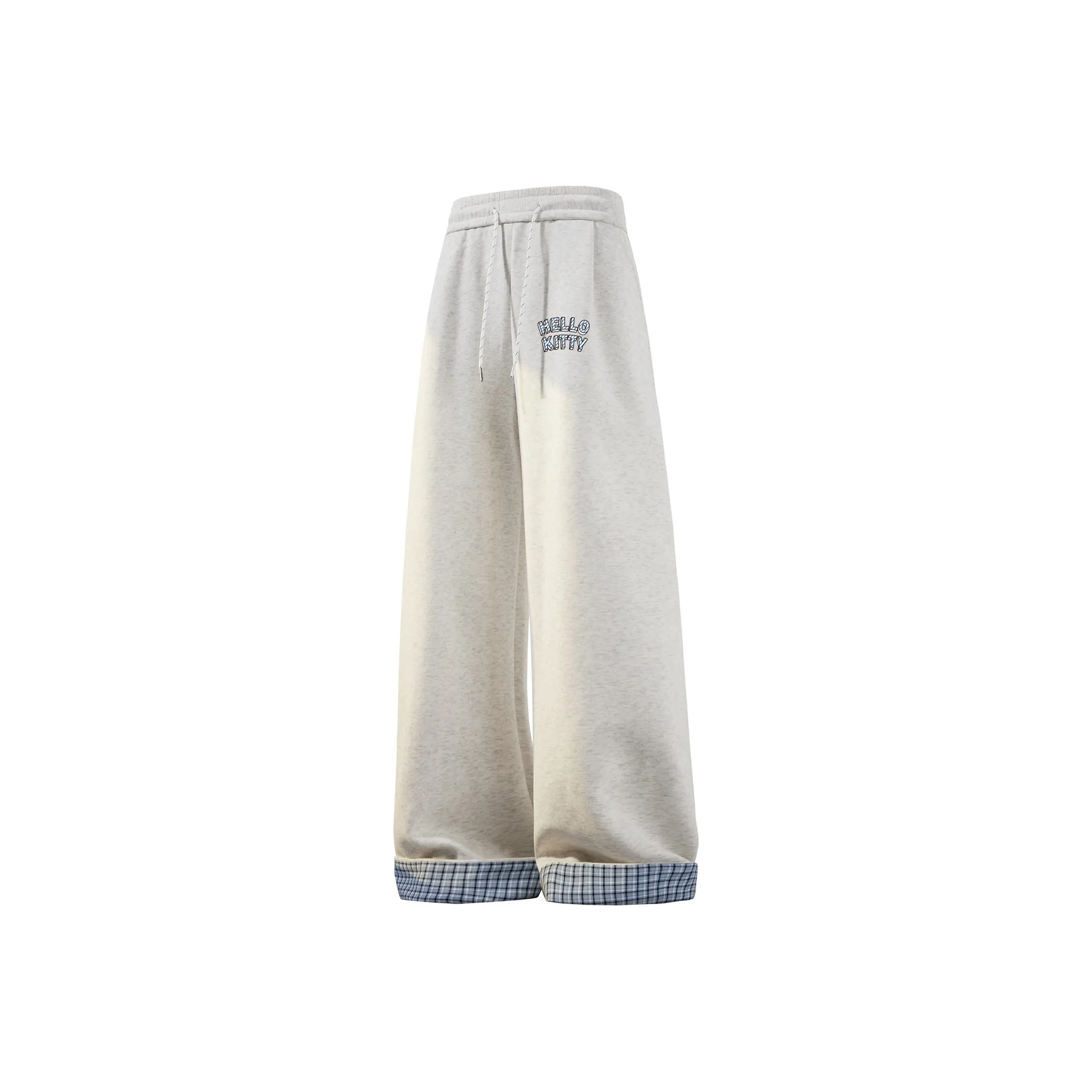 Sanrio x Hello Kitty Hello Kitty SS25 Повседневные штаны Унисекс Цветовой блок Карман