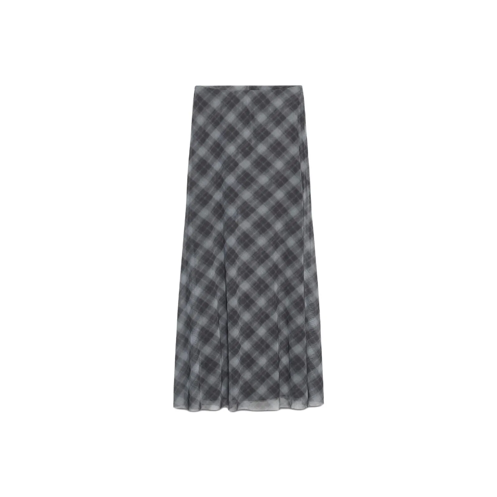 ZARA Серый Женские Повседневные Длинные Юбки