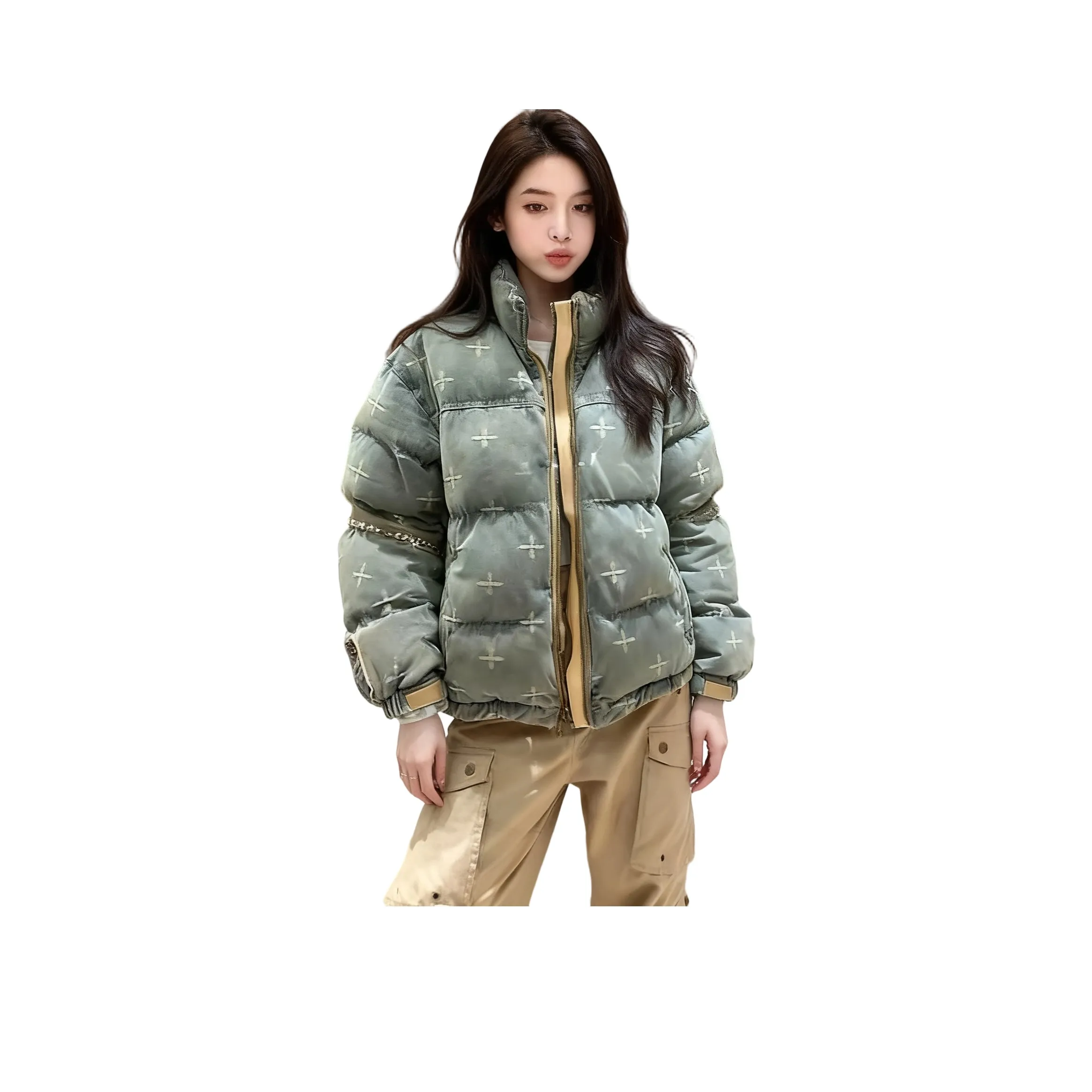 GEZITAI Женские пуховики