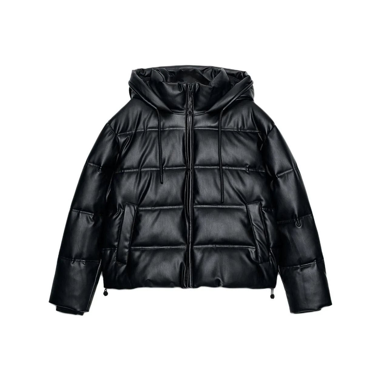 ZARA Collaboration Черные Женские Пуховики