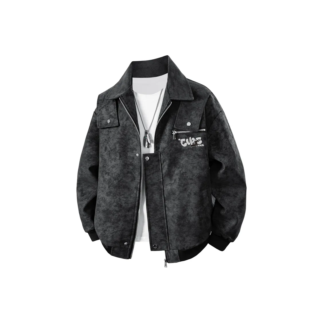 *EVAE+MOB Весна And Осенний Куртка Унисекс