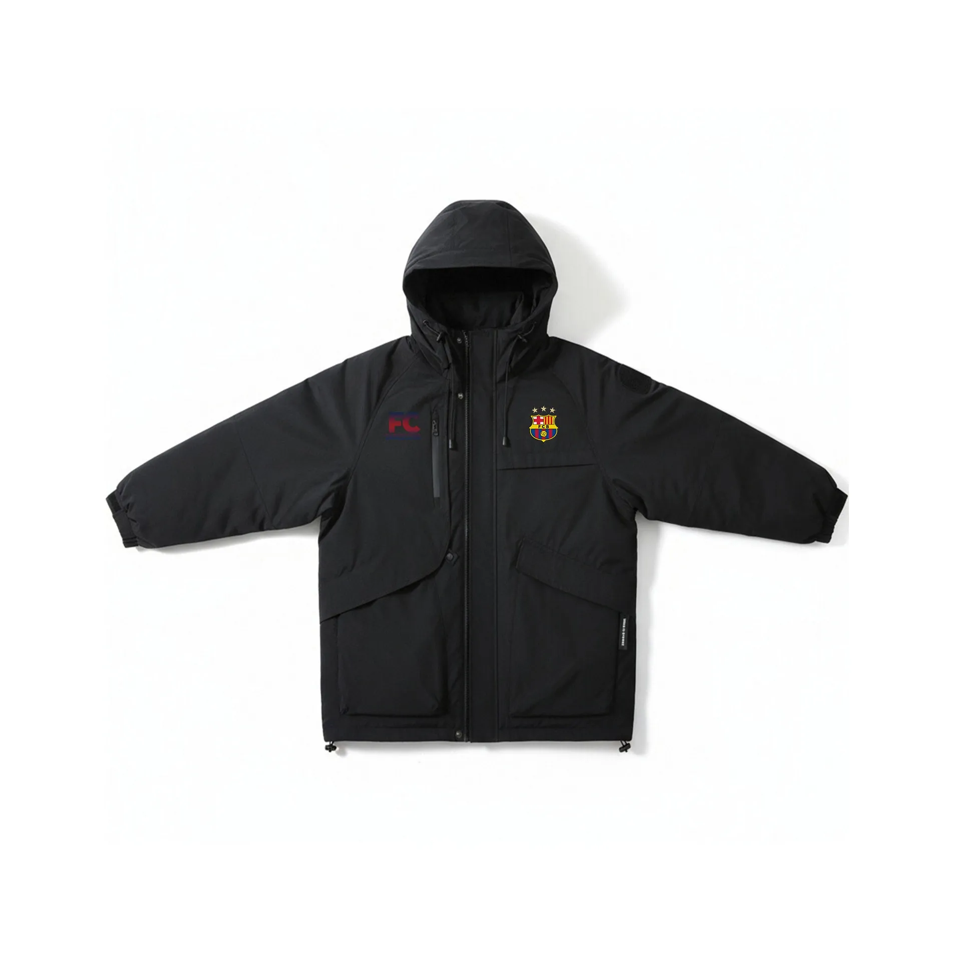 FCB ARCELONA Хлопковый пуховик унисекс