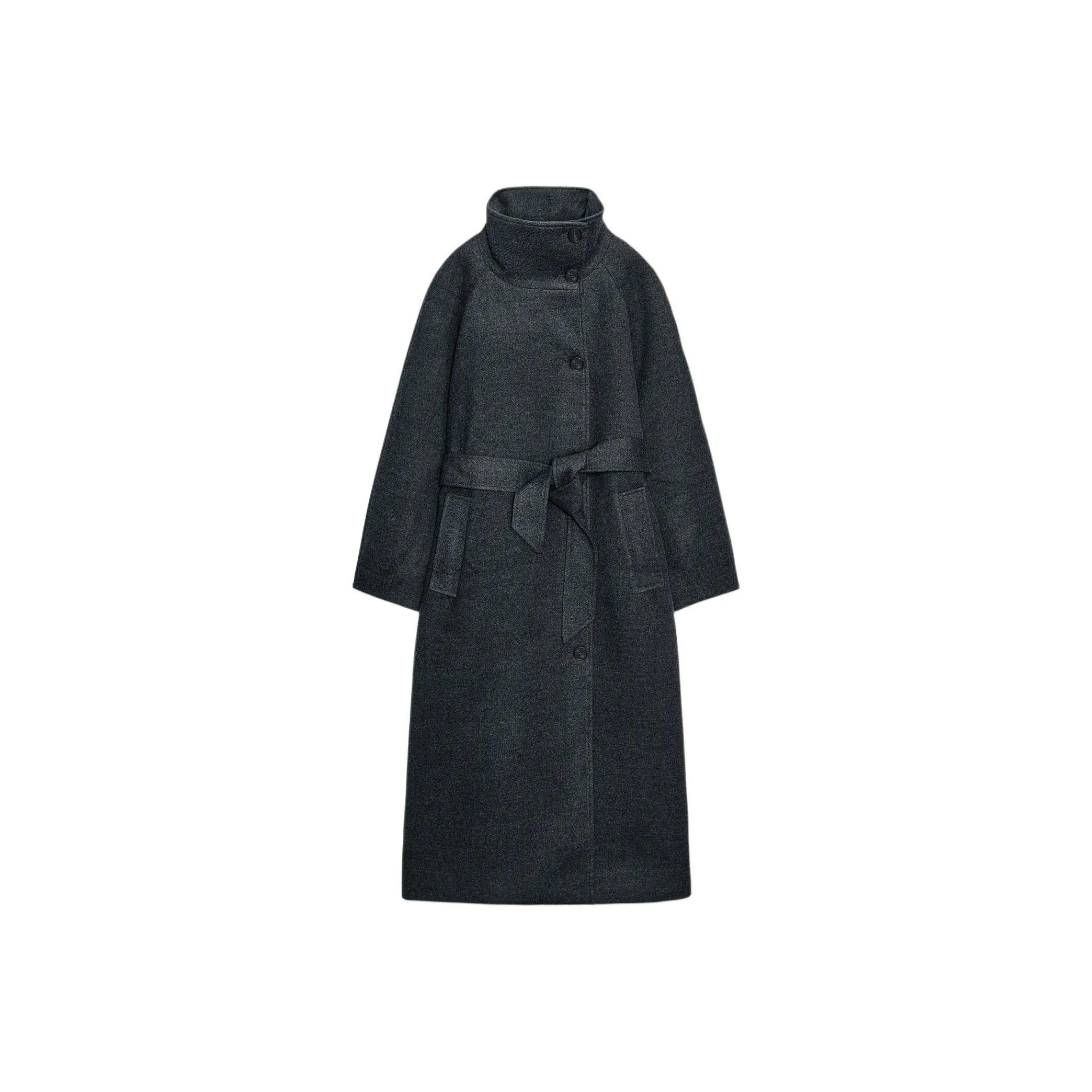 ZARA Серый Женский Пальто