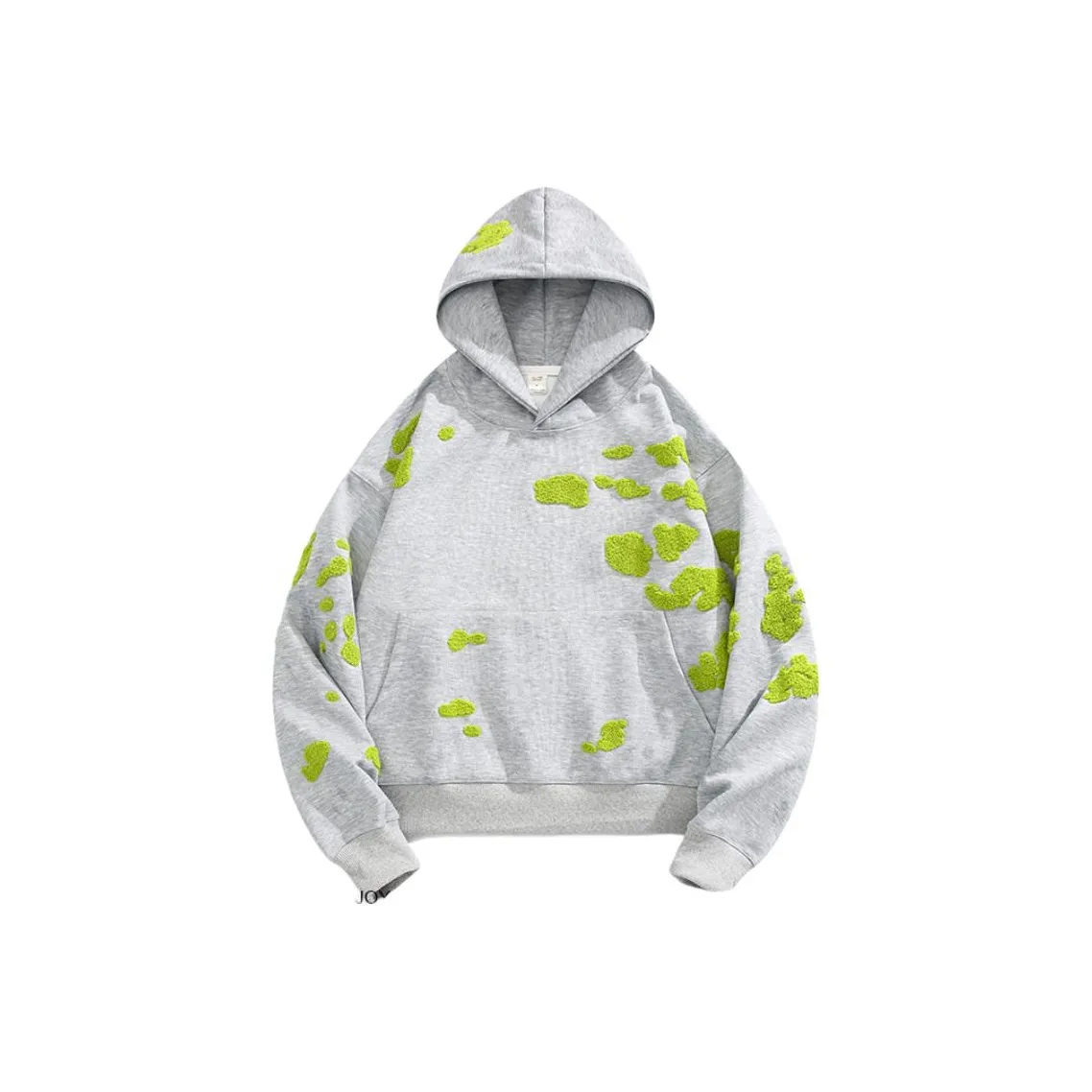 XIAOLIZI Серый флис с подкладкой унисекс свитшоты