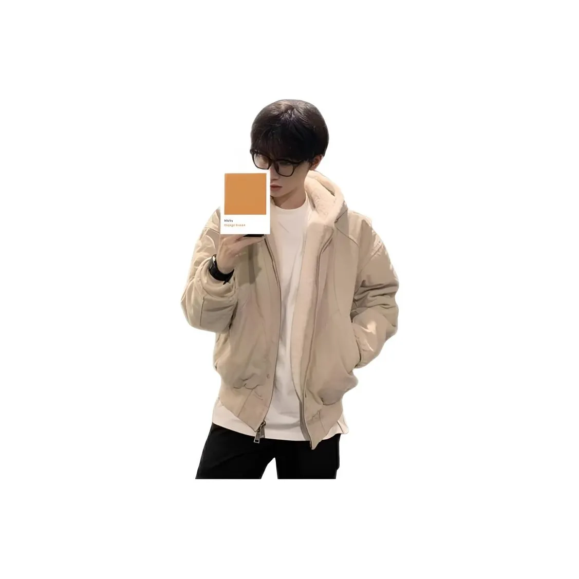 NRXX Белый Серый Мужской Пуховик