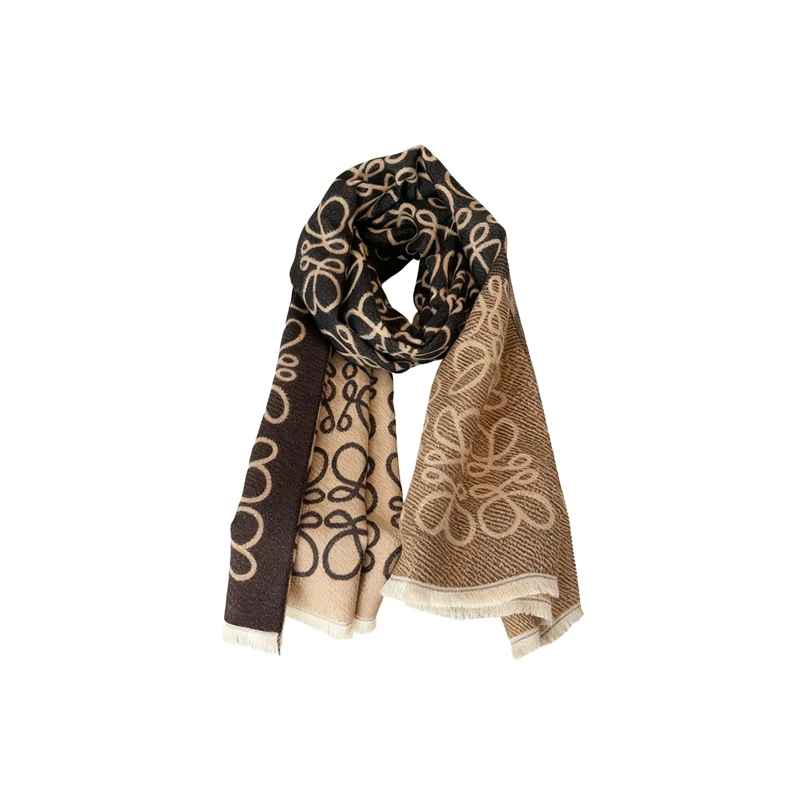 JW Искусственный кашемир Вязаные шарфы Унисекс