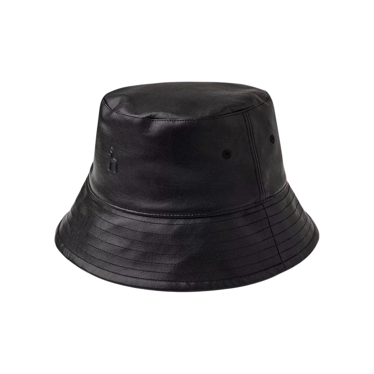 HAZZYS Полиуретановая кожа Шляпы ведра Женские Черный коричневый