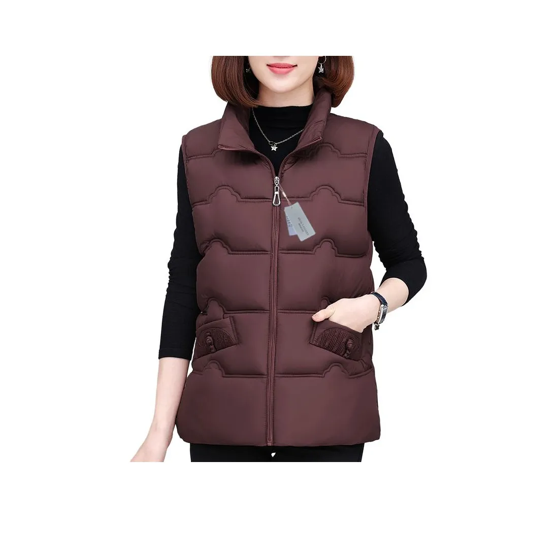 The Temptation Of The Muse Хлопковый жилет Женские