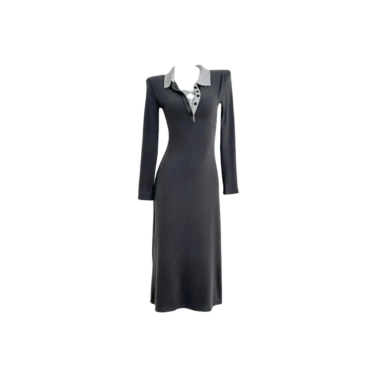 RTNH Длинное платье с длинными рукавами женское