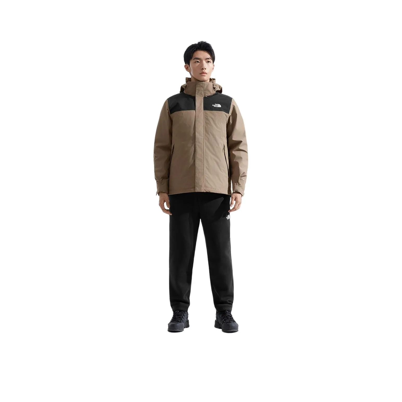 The North Face Поход Водонепроницаемый Ветрозащитный Устойчивый к истиранию Теплоизоляционный Ветровка Унисекс