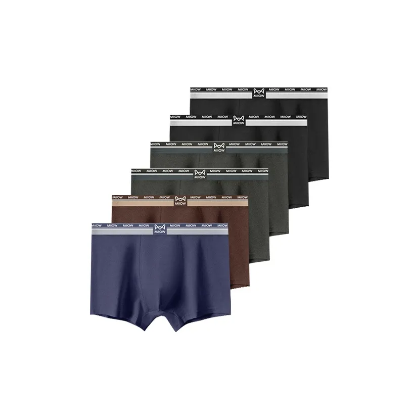MIIOW Боксеры Мужской Сумка для покупок 6 пар