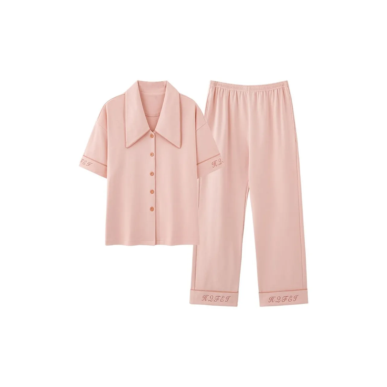 Floating Light Islands Пижама Набор Женский Розовый