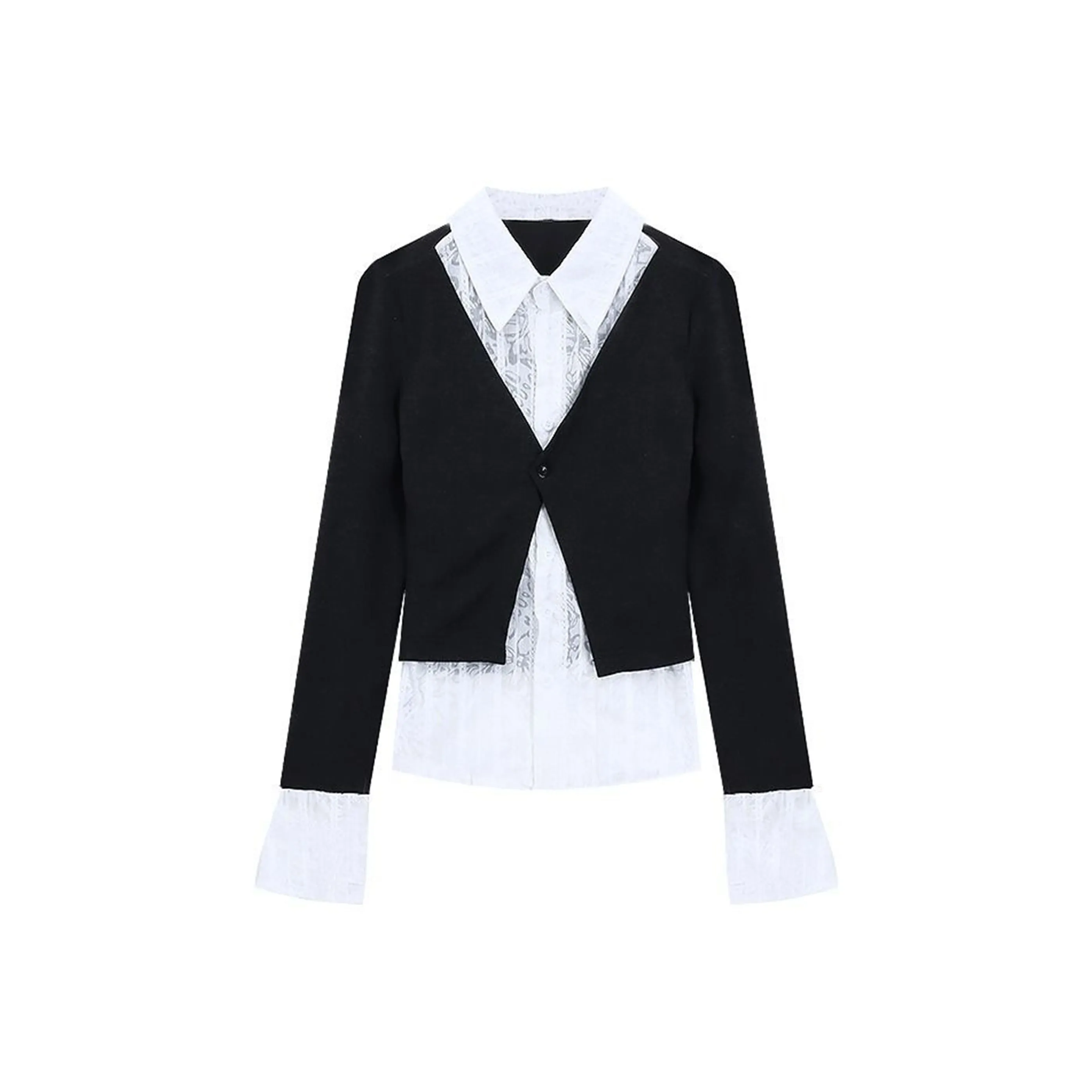 PEA Черные Женские Рубашки