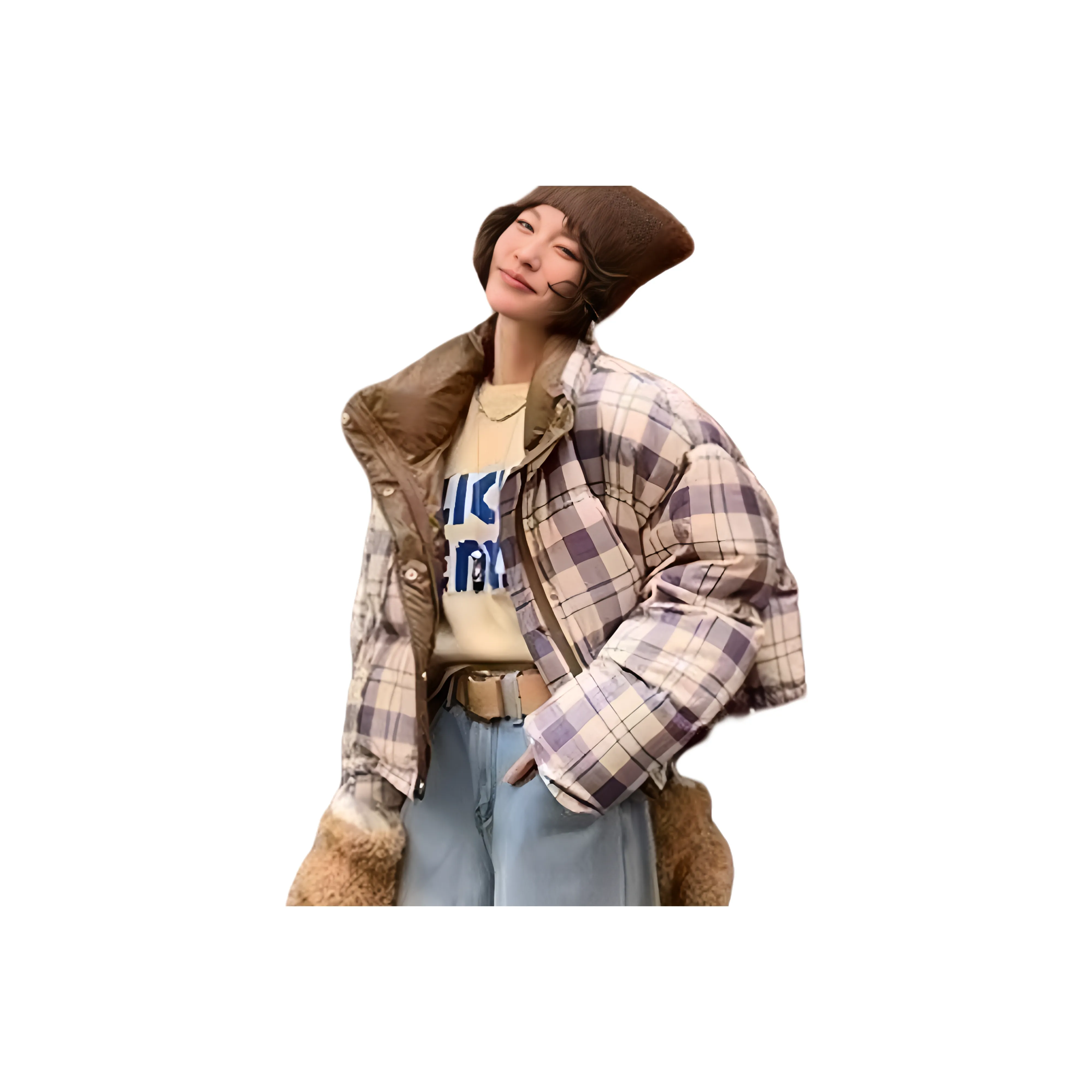 Aimilian Фиолетовый Женские пуховики