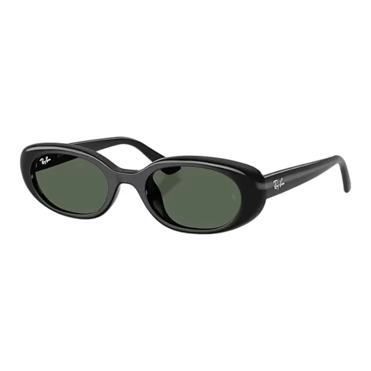 RayBan Injection Molding OVAL SUNGLASSES Унисекс Полированный Черный