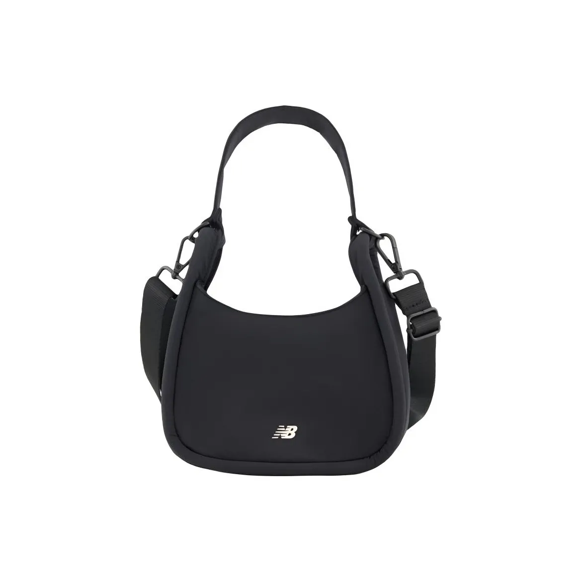New Balance Ткань Одно Плечо Сумка Женская Черная