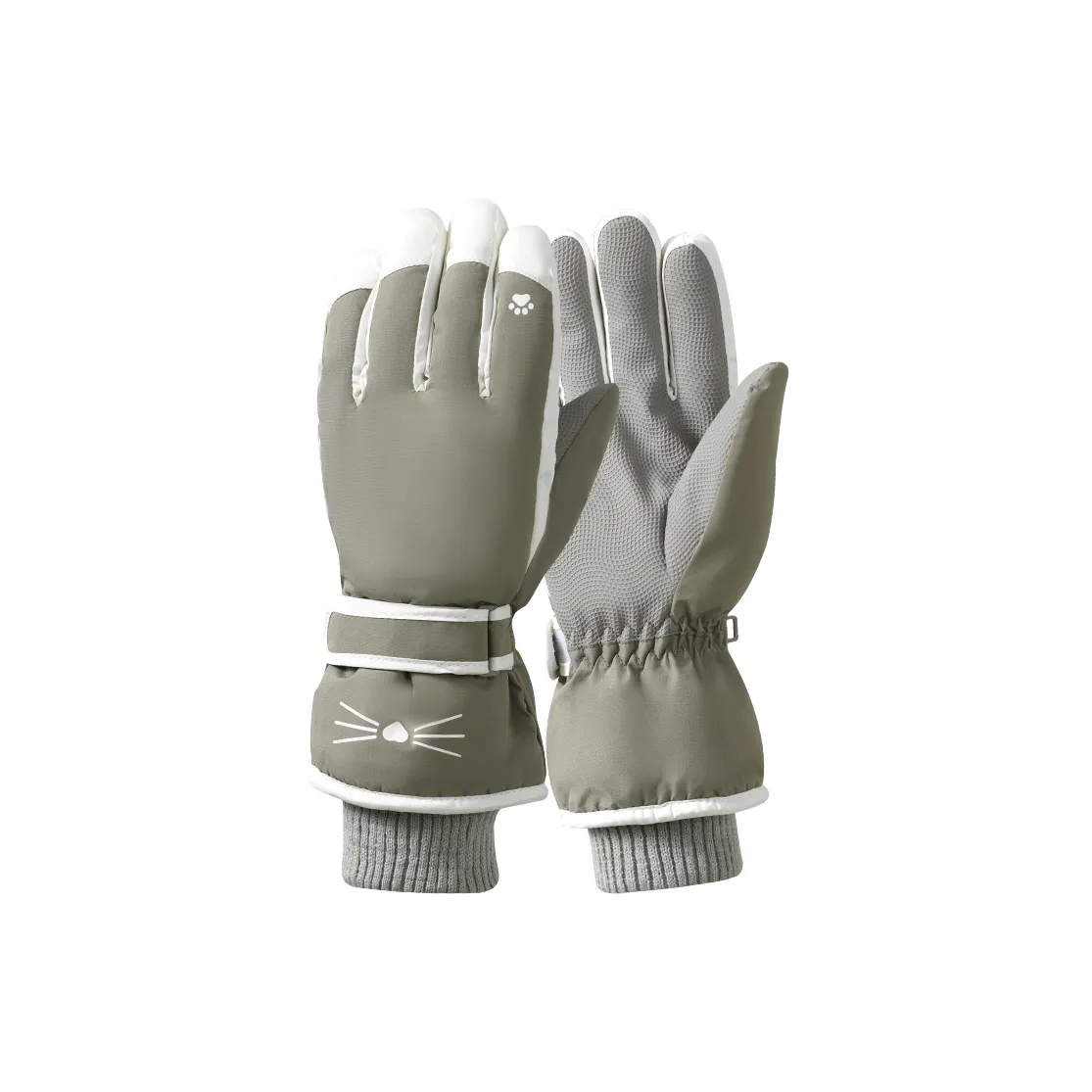 NANJIREN Утолщенные лыжные перчатки женские