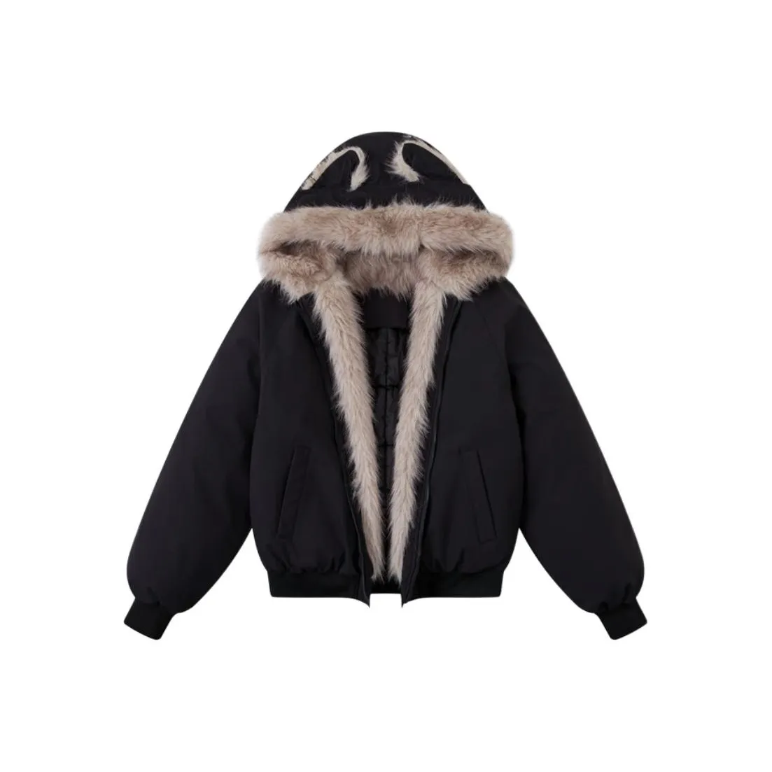 FTTHR Черный Унисекс Пуховики