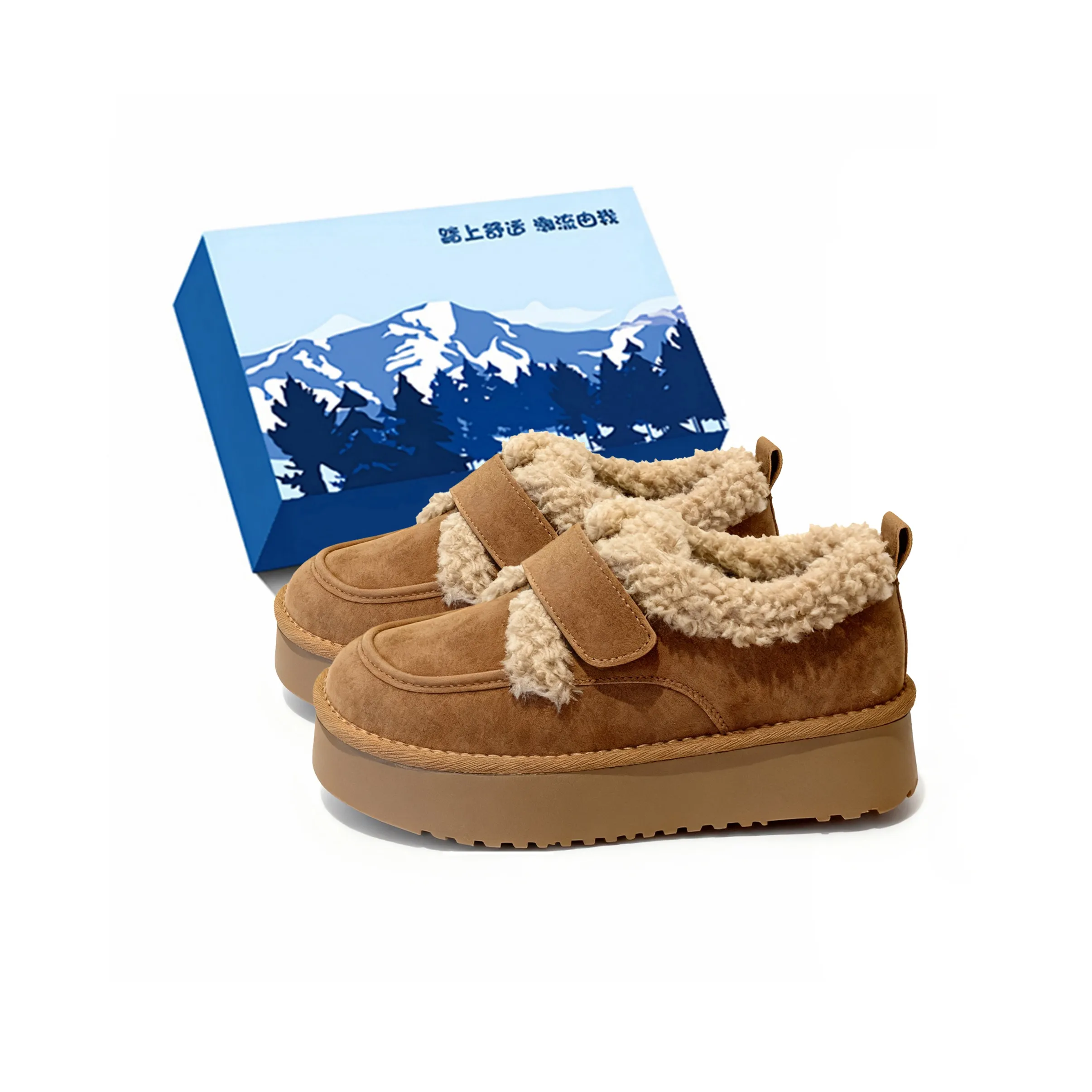 Fawn Miri Термический Увеличивающий Высоту Устойчивый к Износу Низкий Топ Утепленная Обувь Женская