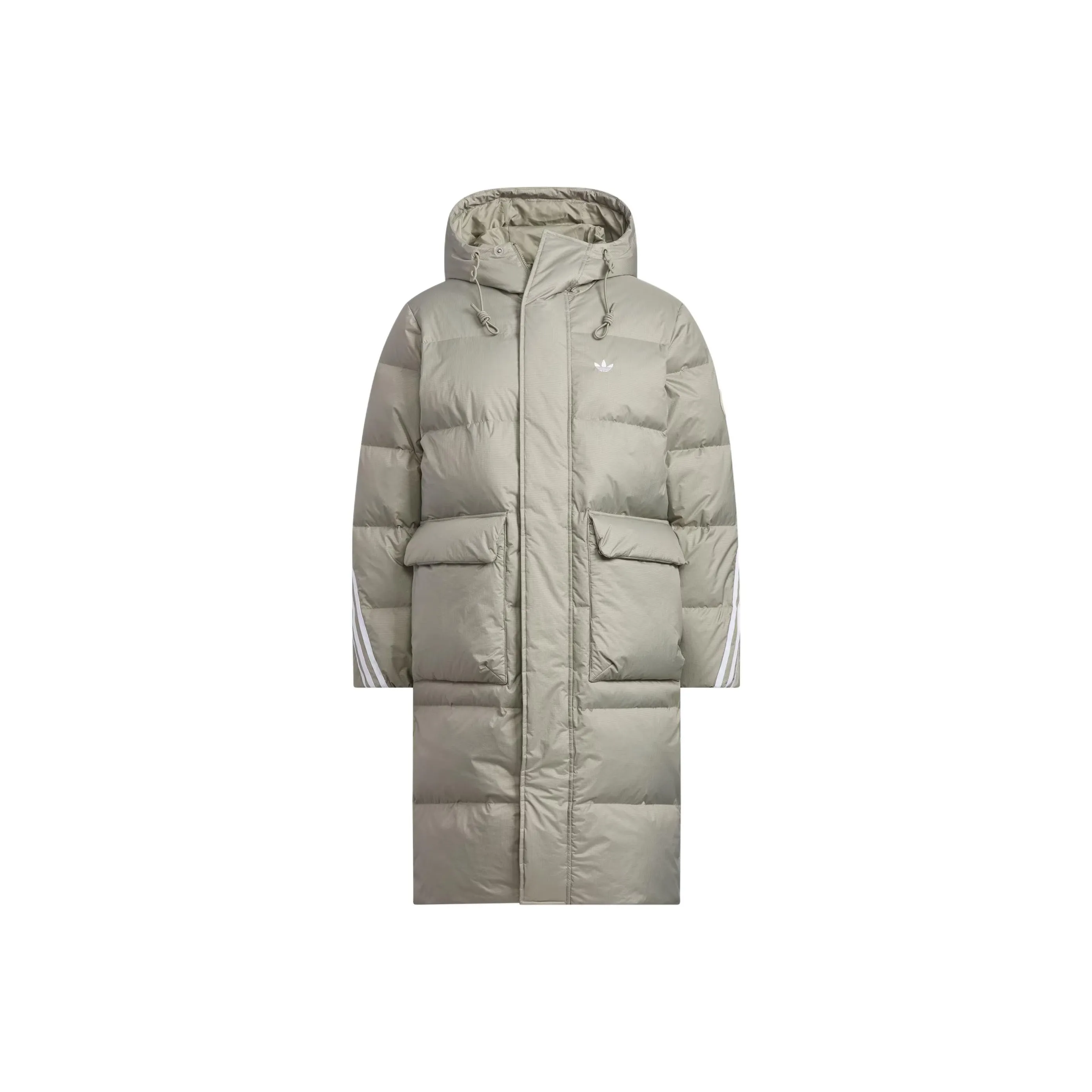 Adidas Originals Fw25 LONG DOWN JACKET Пуховик Унисекс