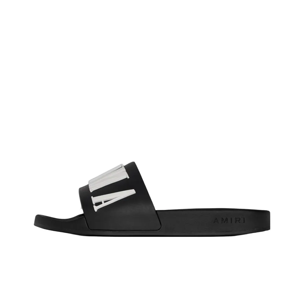 AMIRI Slide Slippers Men White