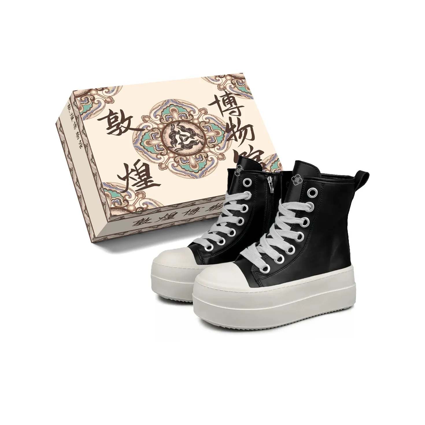 Dunhuang Museum Скейтборд Кроссовки Платформа Женские