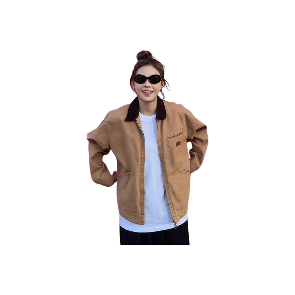 TUOFEI Хаки Унисекс Куртки