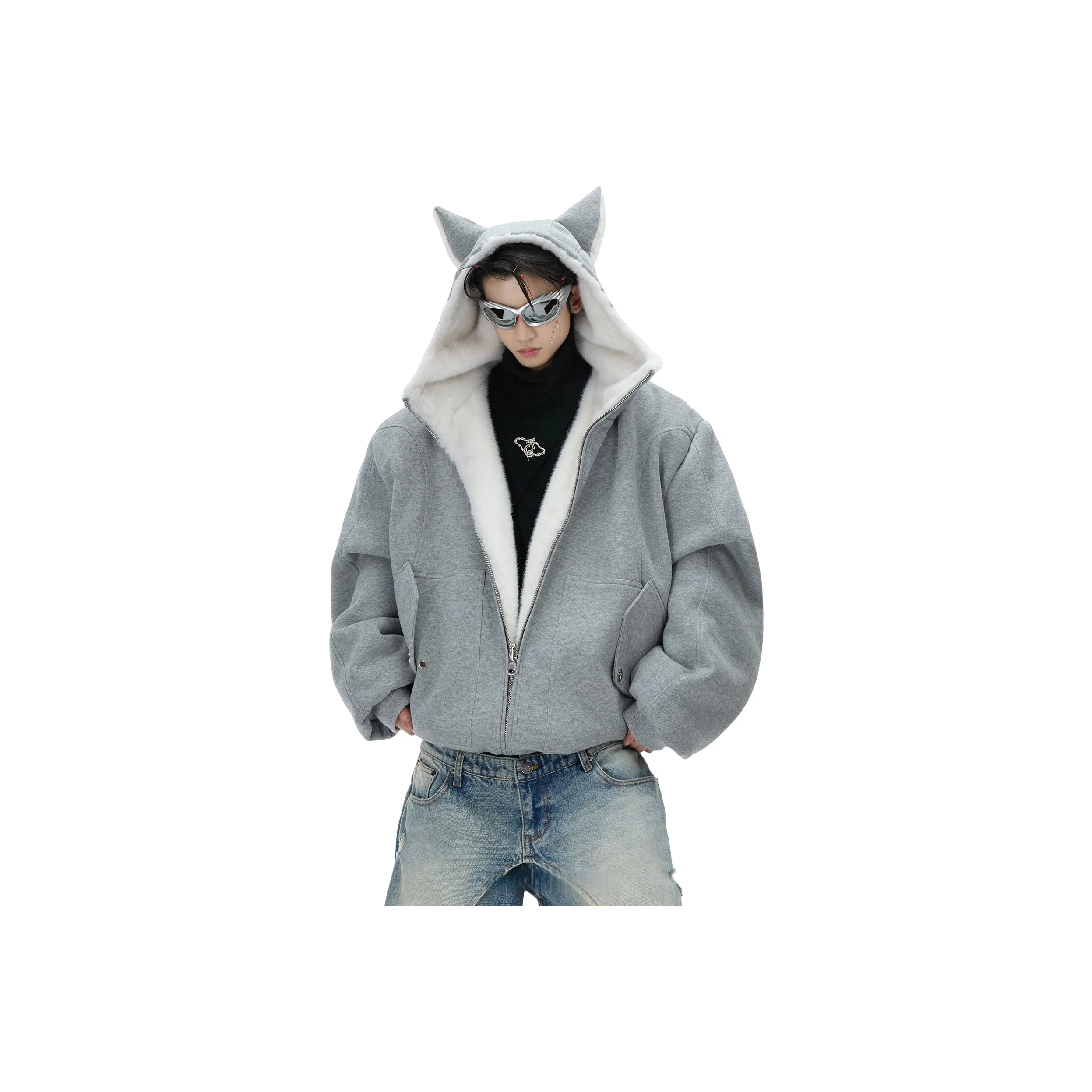 Bug Small Green Хлопковый пуховик Унисекс