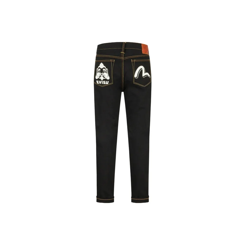 EVISU Jeans Men's Denim Black