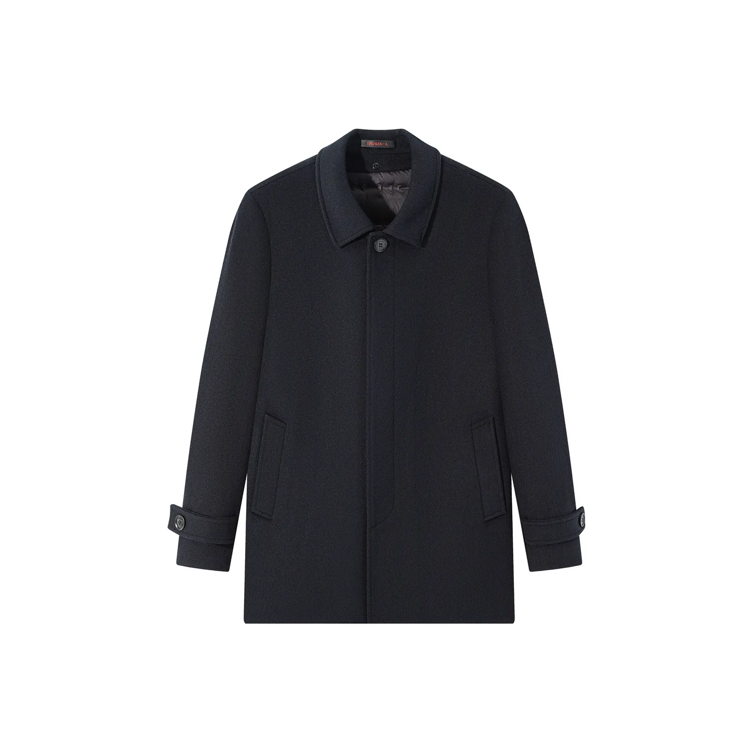 SEVEN Темно-синий Мужской Пальто