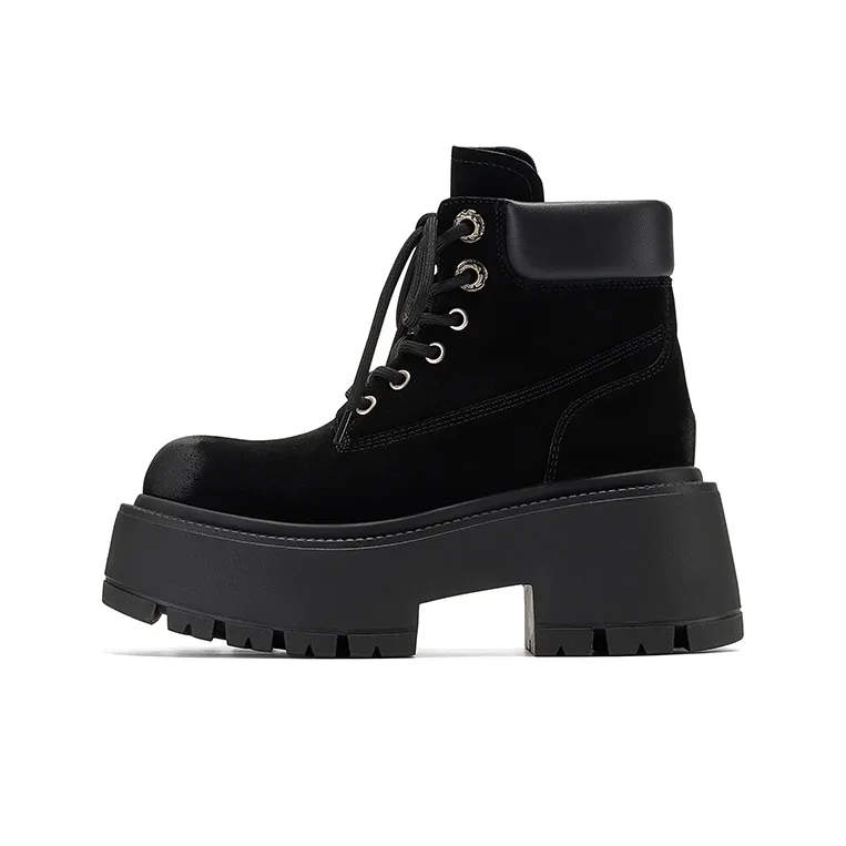 GG CC Американский винтаж Платформа Stud Мартинсы 8 см Женские